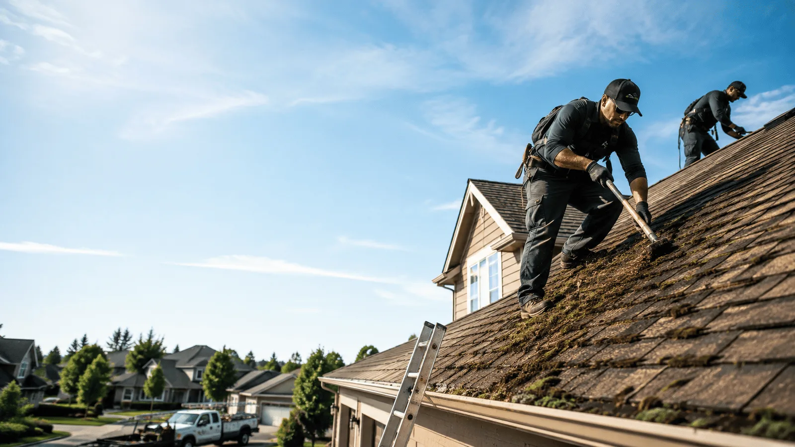 Roof Moss Removal in Burt, MI near me